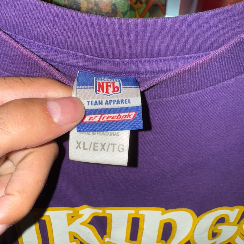 Vintage Reebok x Minnesota Vikings x T-shirt - Picture 4 of 5